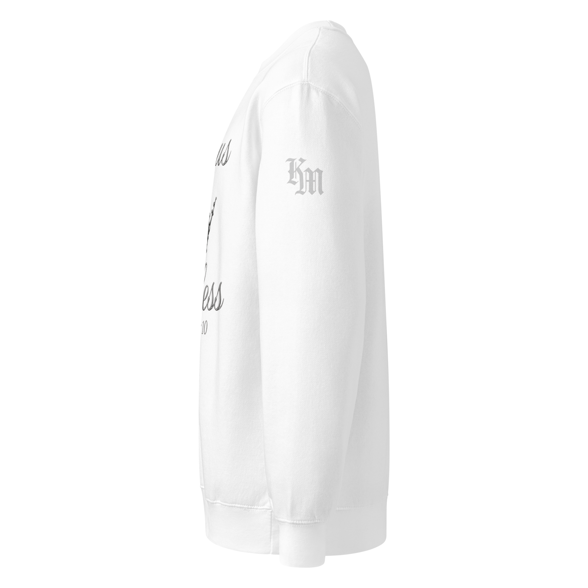 Virtuous Woman Sweatshirt — white — Left
