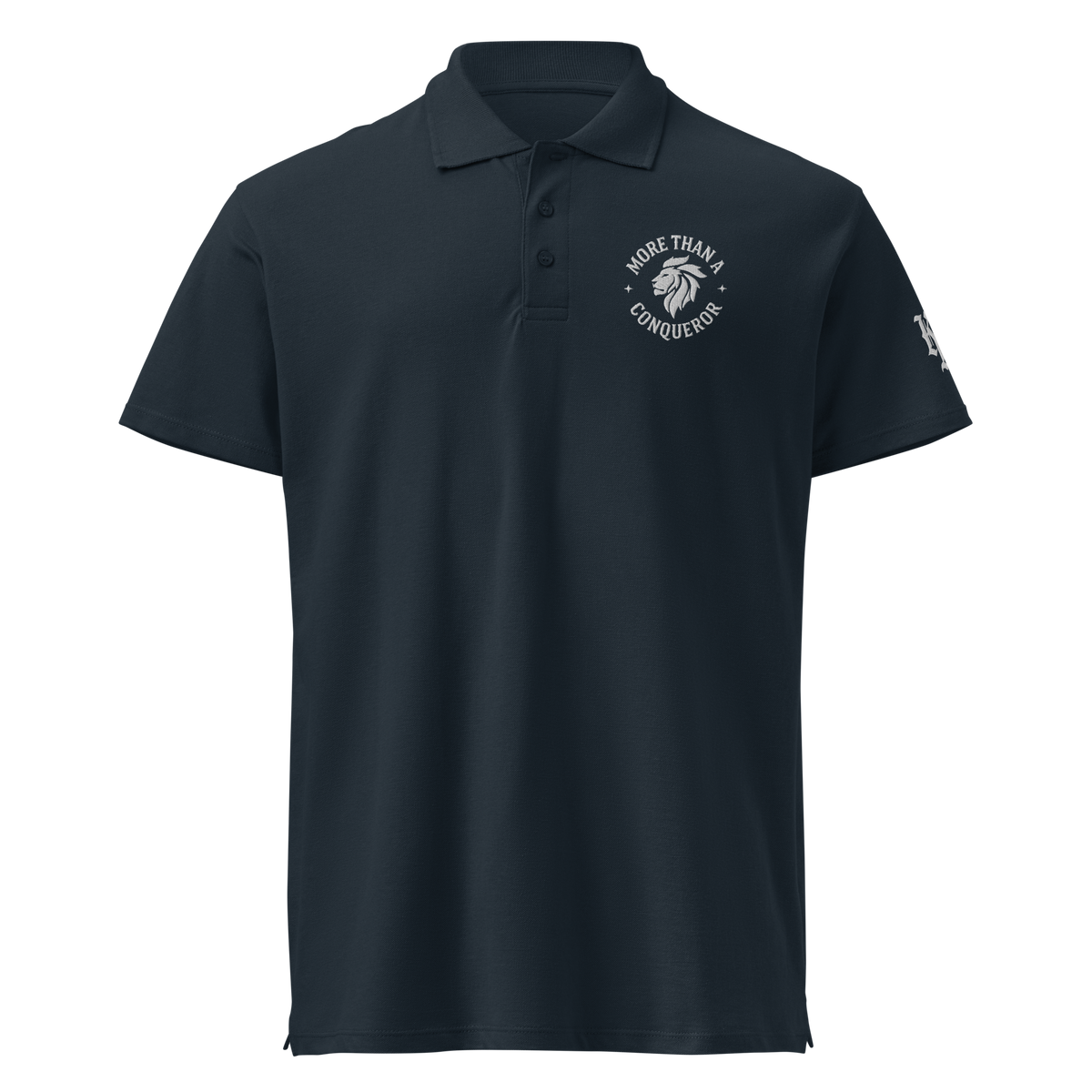 Conqueror Polo — navy — Front