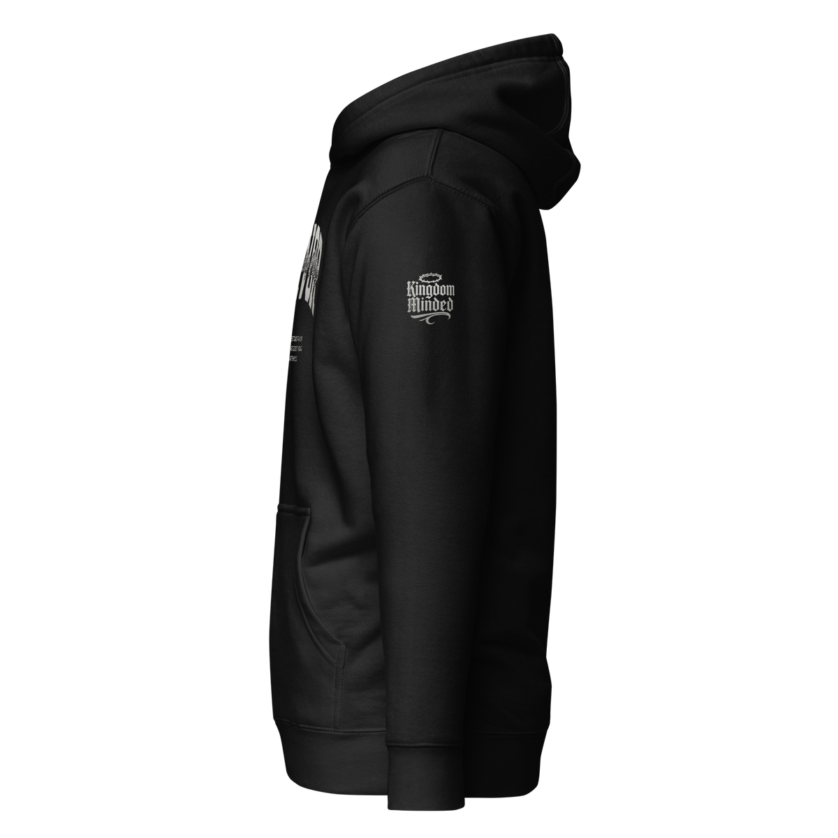 Favor Pullover Hoodie — black — Left