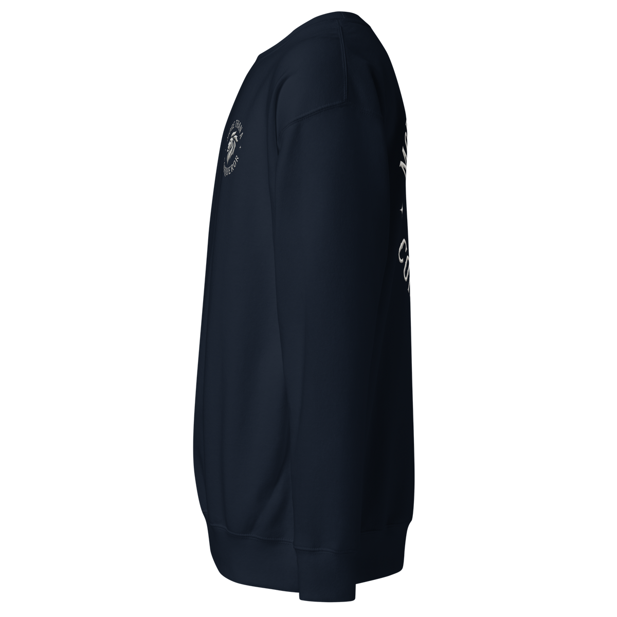 Conqueror Premium Sweatshirt — navy — Left