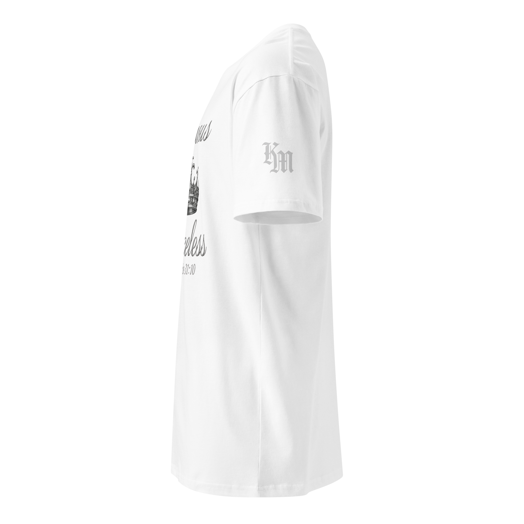 Virtuous Woman Tee — White — Left