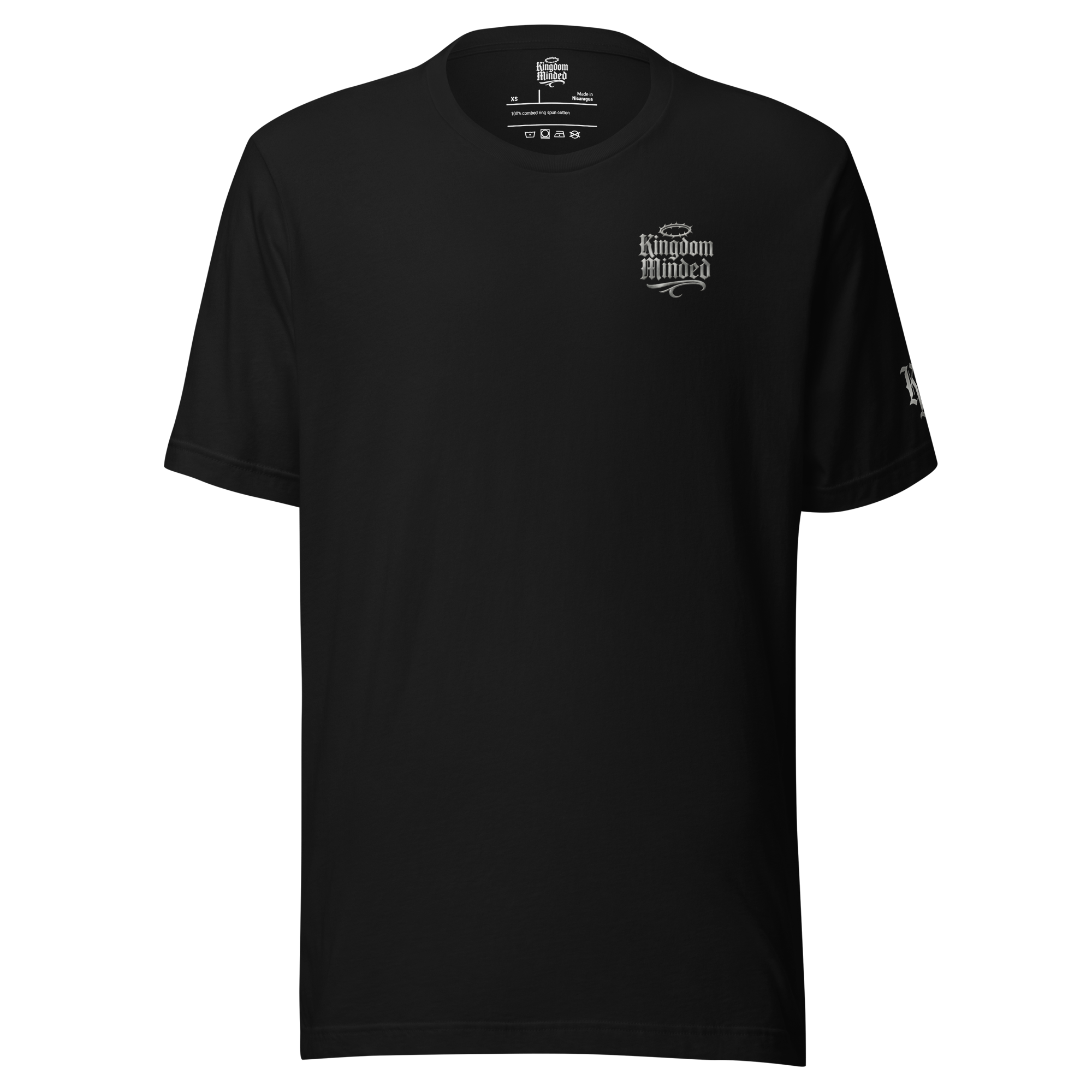 Humility Premium Tee — Black — Front