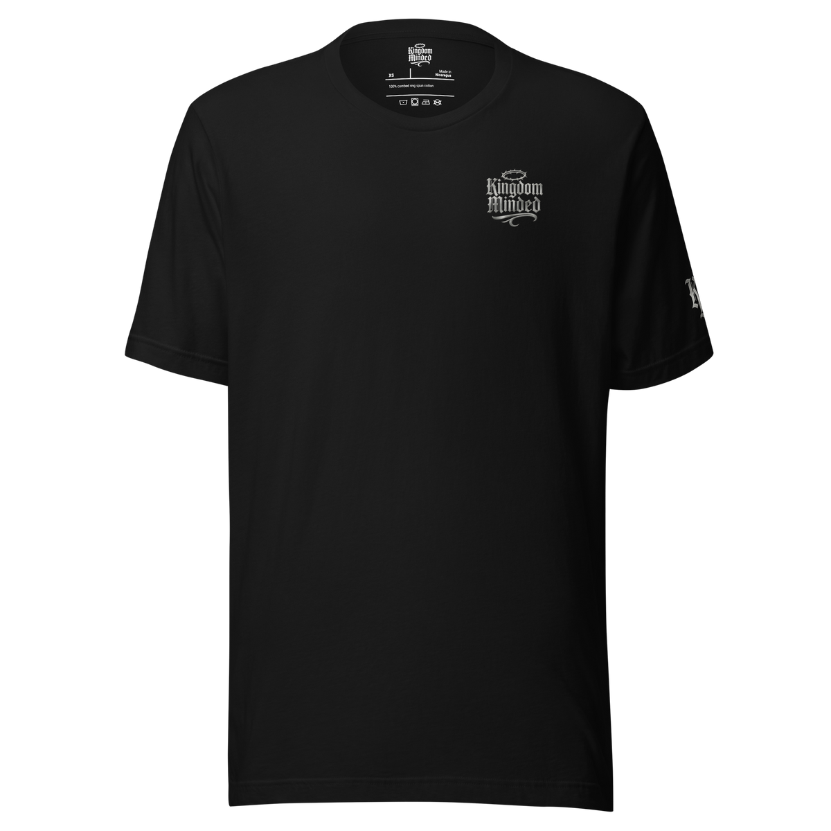Humility Premium Tee — Black — Front