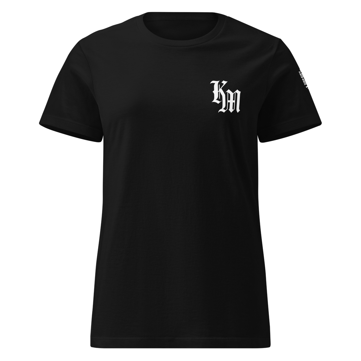 Yahweh Premium Women's Tee — Black — Front