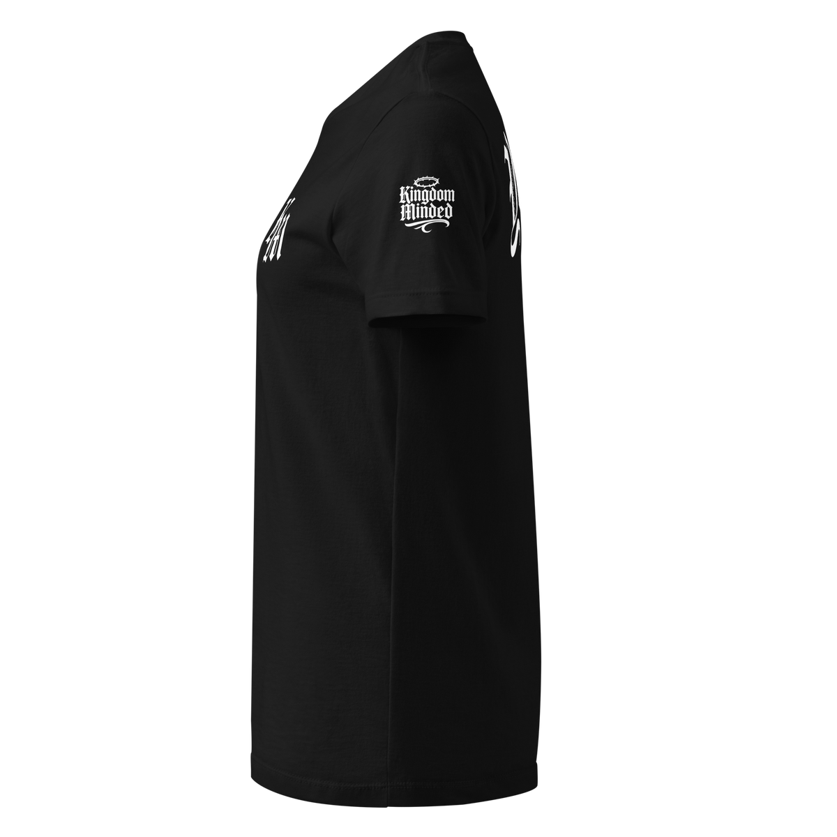 Yahweh Premium Women's Tee — Black — Left