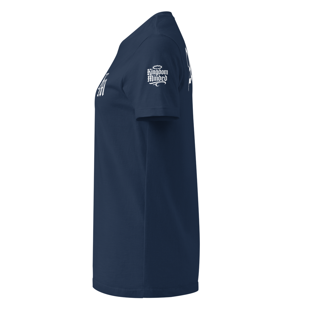Adonai Premium Women's Tee — Ocean Navy — Left