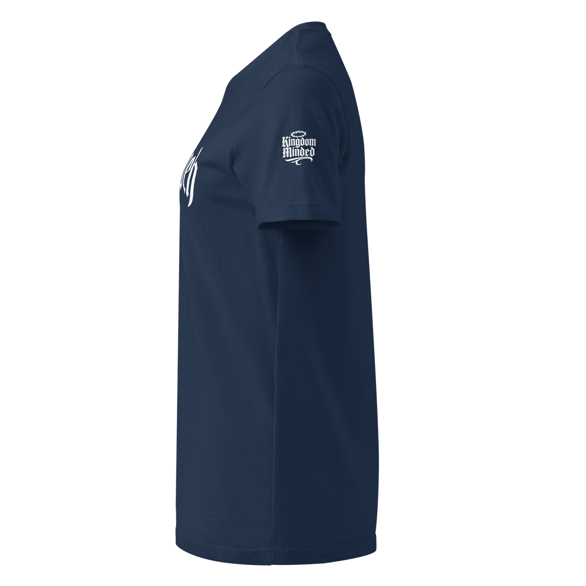 Yahweh Women's Tee — Ocean Navy — Left