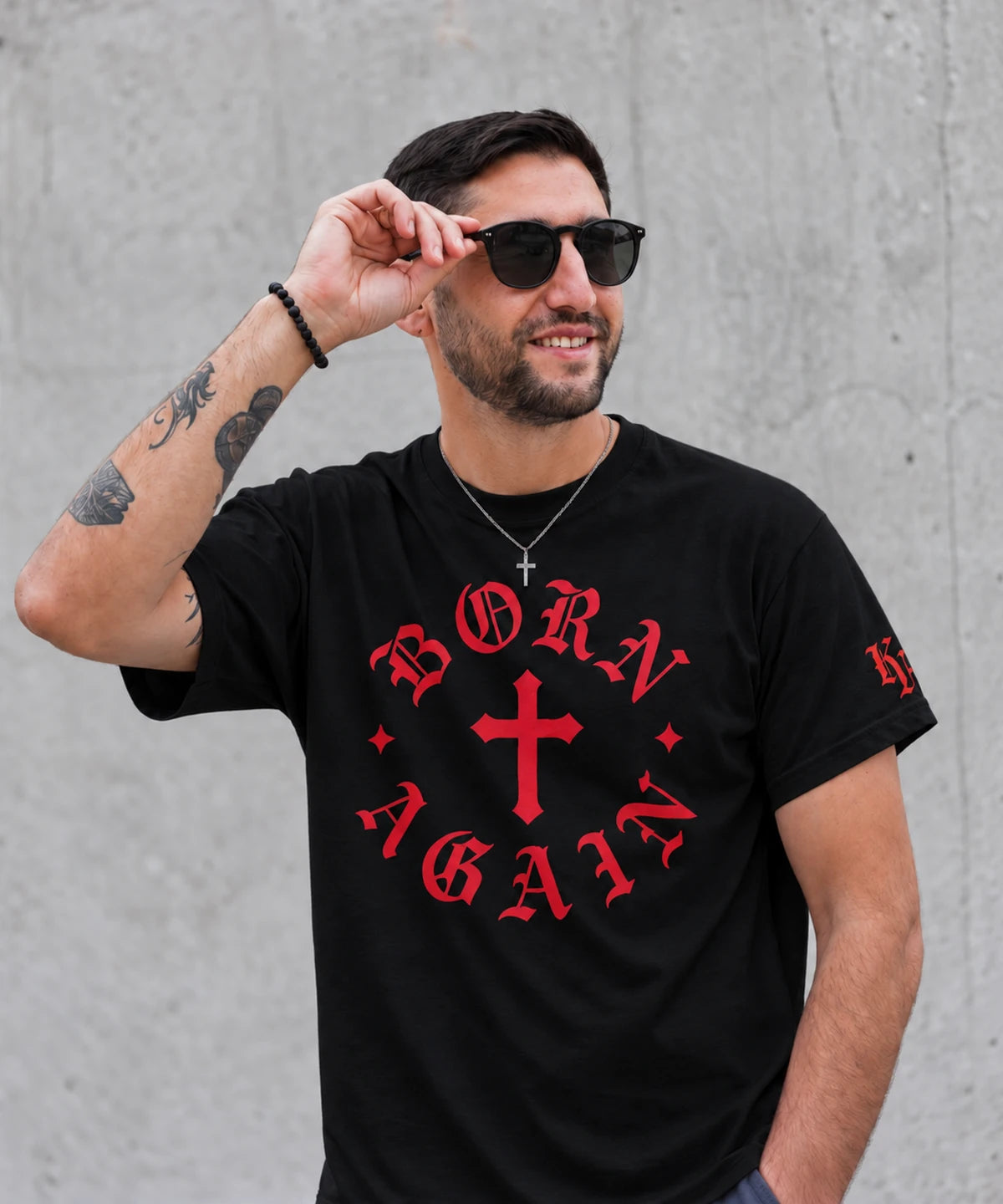Born Again worn